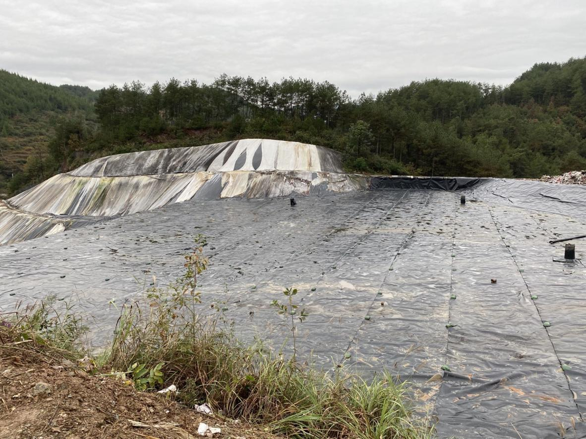 貴州省銅仁市思南縣垃圾填埋場封場